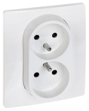 GNIAZDO PODWÓJNE LE-764541 Niloe 230V 16A LEGRAND-1347036