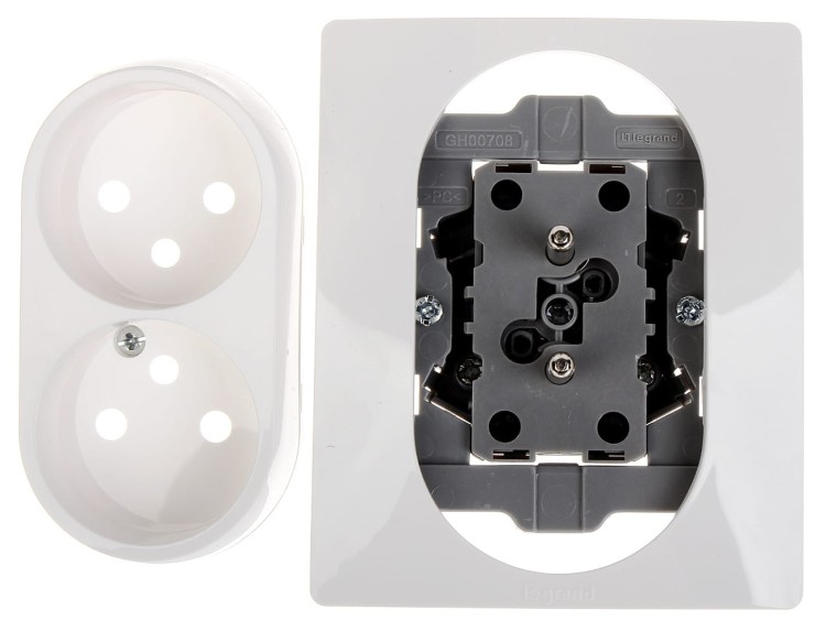 GNIAZDO PODWÓJNE LE-764541 Niloe 230V 16A LEGRAND-1347033