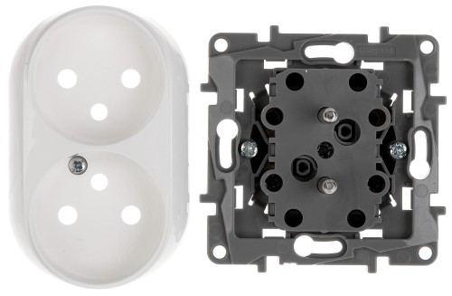 GNIAZDO PODWÓJNE LE-764542 Niloe 230V 16A LEGRAND-1347042