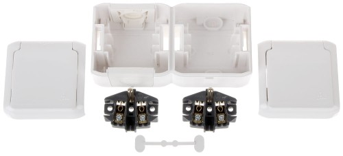 GNIAZDO NATYNKOWE PODWÓJNE LE-782377 FORIX 230V 16A IP44 LEGRAND-1345517