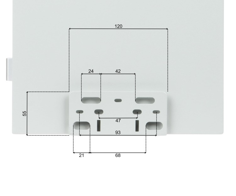 OBUDOWA HERMETYCZNA LN-BOX-DIN-IP65 424x 285x 205mm LANON-1815276