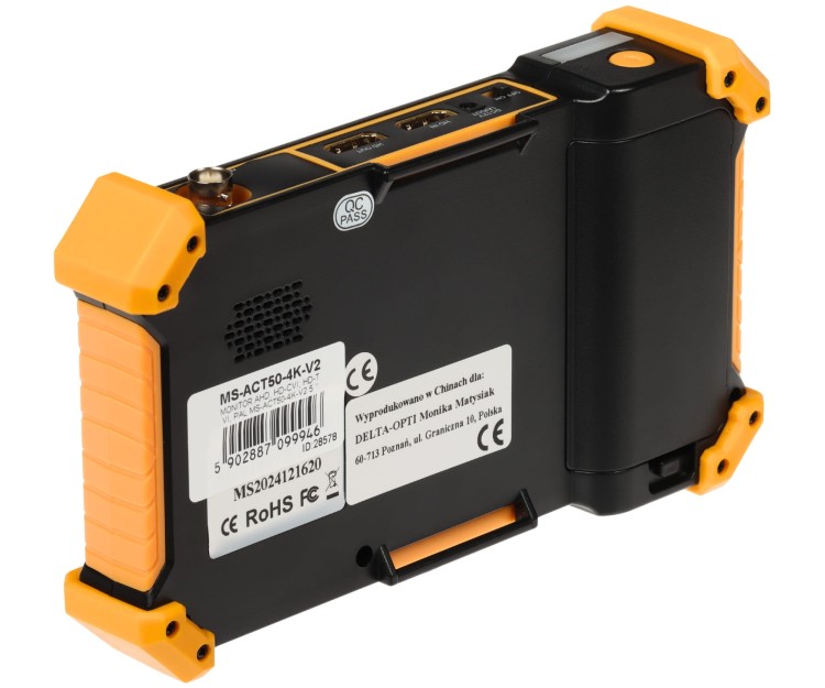 MONITOR AHD, HD-CVI, HD-TVI, PAL MS-ACT50-4K-V2 5"-1820338