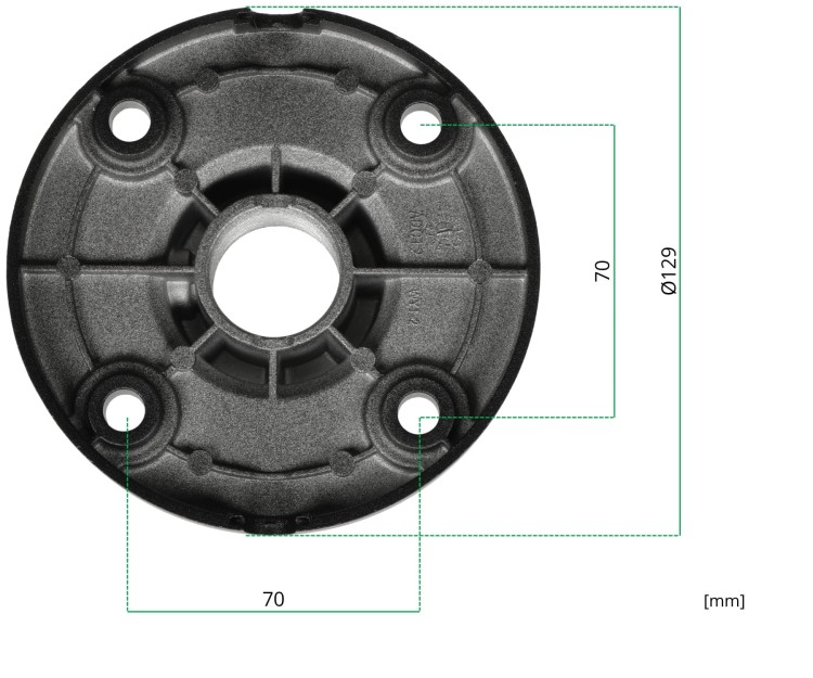 UCHWYT SUFITOWY KAMERY PFB220C-B DAHUA-1869587
