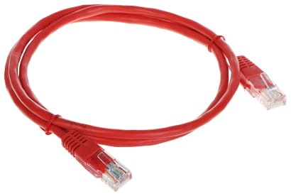 PATCHCORD RJ45/1.0-RED 1.0m CONOTECH-1669250