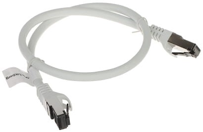 PATCHCORD RJ45/SFTP/8.1/0.5-GREY 0.5m LANBERG-1579378