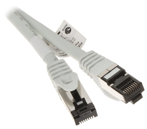 PATCHCORD RJ45/SFTP/8.1/2.0-GREY 2m LANBERG-1623899