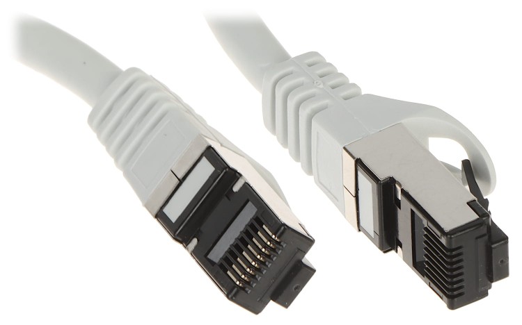 PATCHCORD RJ45/SFTP/8.1/5.0-GREY 5.0m LANBERG-1582450