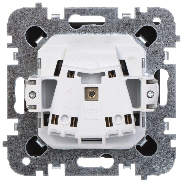 GNIAZDO POJEDYNCZE SANTRA/4133-19/EPN 230V 16A Elektro-Plast-1651066