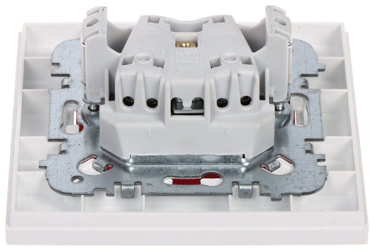 GNIAZDO POJEDYNCZE DATA Z RAMKĄ SANTRA/4142-10/EPN 230V 16A Elektro-Plast-1650936