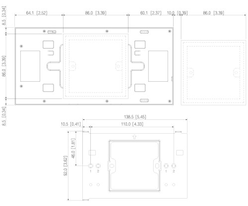 PANEL WEWNĘTRZNY SCP3022B-IBZ IP / Wi-Fi / 2-Wire DAHUA-1822825