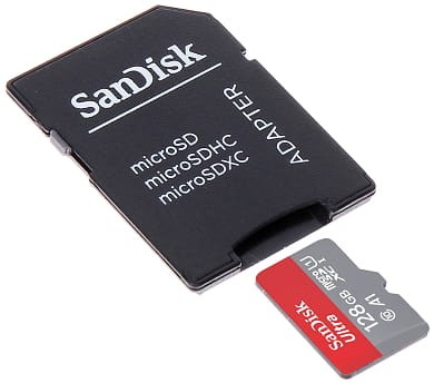 KARTA PAMIĘCI SD-MICRO-10/128-SAND microSD UHS-I, SDXC 128GB SANDISK-1347677