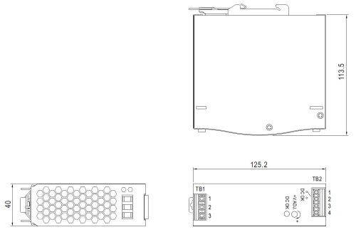 ZASILACZ IMPULSOWY SDR-120-12 MEAN WELL-1663364