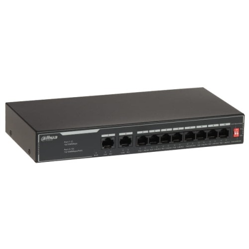 SWITCH POE SF1010LP 8-PORTOWY DAHUA-1869712