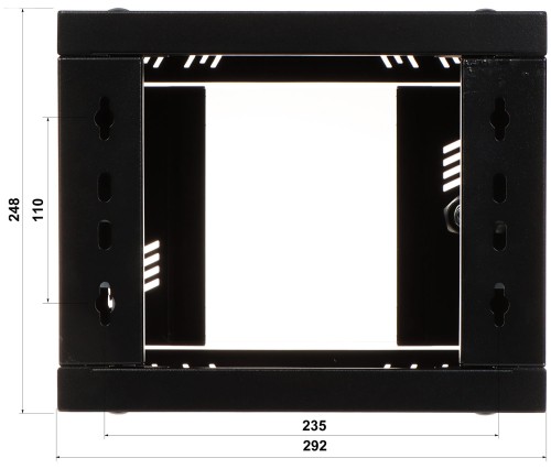 SZAFA RACK WISZĄCA S-RC10-4U-300GB STALFLEX-1683486