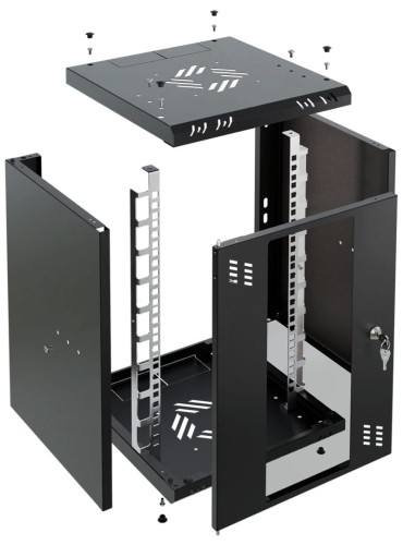 SZAFA RACK WISZĄCA S-RC10-9U-300GB STALFLEX-1688232