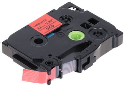 TAŚMA DO DRUKARKI ETYKIET TZE-431/R-B/12MM-1769228