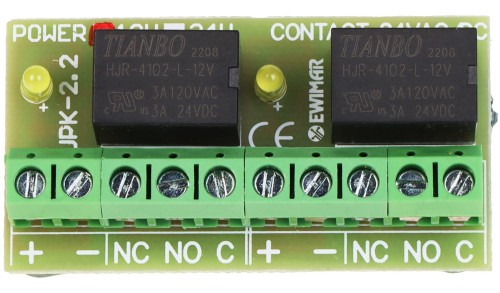 MODUŁ PRZEKAŹNIKOWY UPK-2.2 EWIMAR-1642611