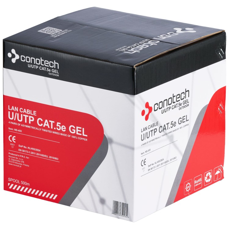 SKRĘTKA UTP/K5/500M/ZEL/CON CONOTECH-1765109