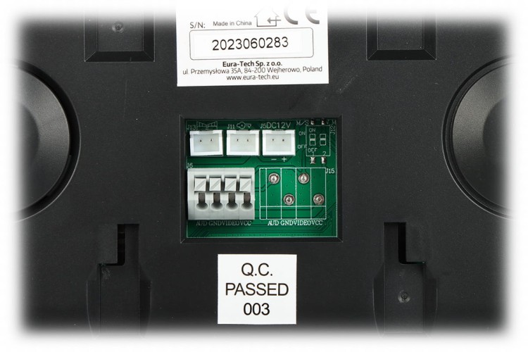 ZESTAW WIDEODOMOFONOWY VDP-76A3 EURA-1706833