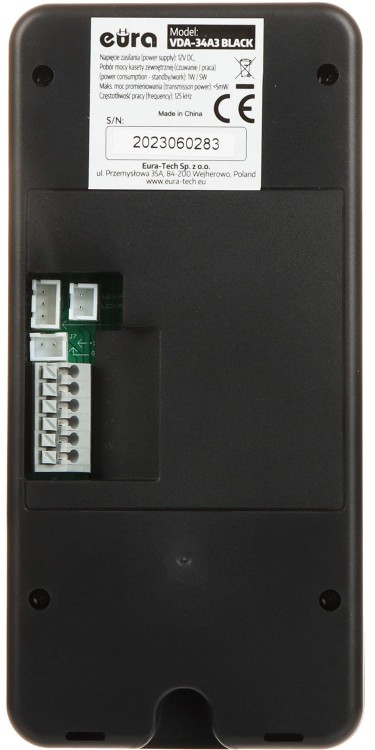 ZESTAW WIDEODOMOFONOWY VDP-76A3 EURA-1706826