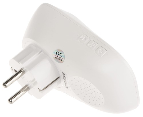DZWONEK BEZPRZEWODOWY BEZBATERYJNY Z GNIAZDEM 230V AC WDP-91H2 AC 230V EURA-1560624