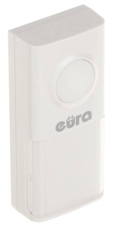 DZWONEK BEZPRZEWODOWY BEZBATERYJNY Z GNIAZDEM 230V AC WDP-91H2 AC 230V EURA-1560625