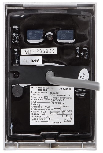 ZAMEK SZYFROWY ZS50 VIDOS-1362366