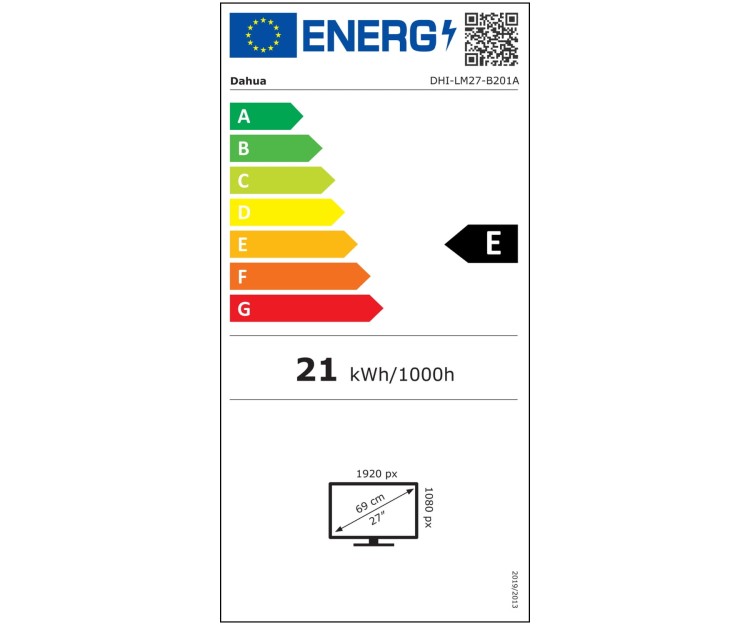 MONITOR VGA, HDMI, DP LM27-B201A 27" - Full HD DAHUA-1873104