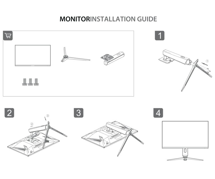 MONITOR GAMINGOWY LM27-E331A 27" - 1440p QHD DAHUA-1823317