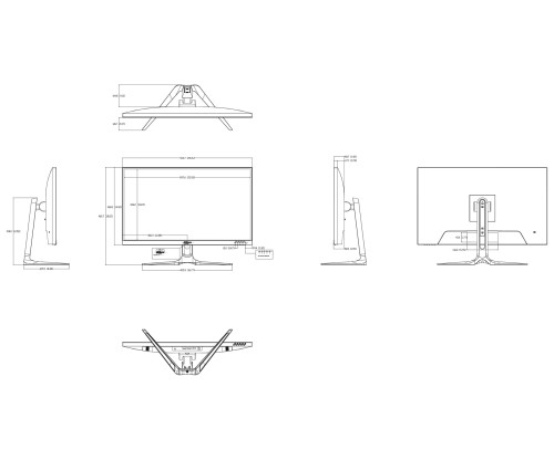 MONITOR HDMI, DP, AUDIO LM27-F400 27" DAHUA-1815145