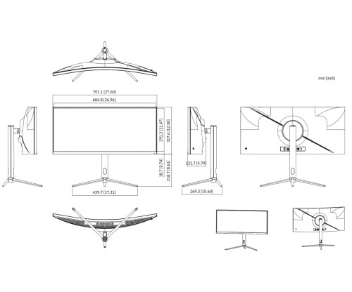 MONITOR GAMINGOWY LM30-E330CW 30" DAHUA-1869858
