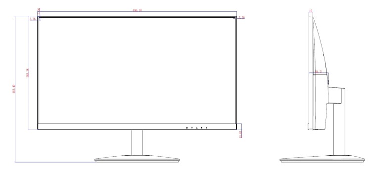 MONITOR VGA, HDMI LM22-A200 22" DAHUA-1319101