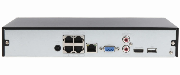 REJESTRATOR IP + DYSK TWARDY NVR4104HS-P-4KS3-1×960G/SSD 4 KANAŁY, 4 PoE DAHUA-1764028