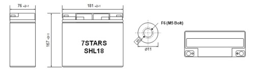 AKUMULATOR 12V/18AH-7STARS-1704955