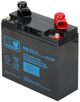 AKUMULATOR 12V/22AH-MW MW Power-1623311