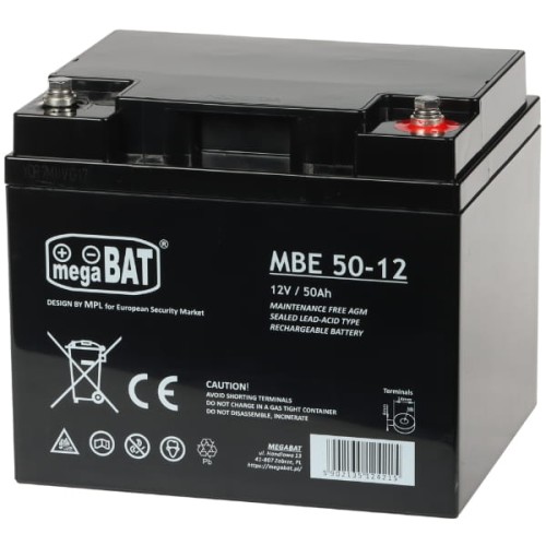 AKUMULATOR 12V/50AH-MB megaBAT-1820384
