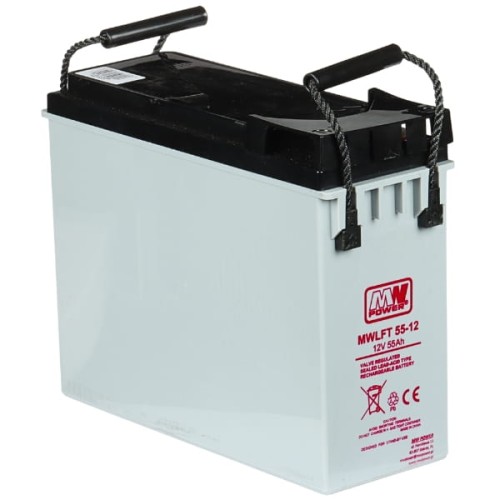 AKUMULATOR 12V/55AH-MWLFT Front Terminal MW POWER-1820304