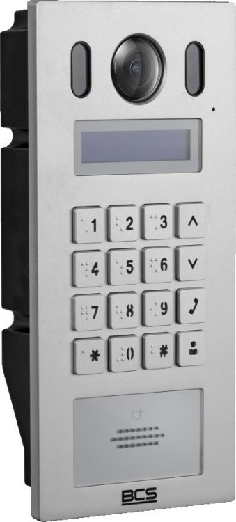 Panel zewnętrzny IP wielorodzinny z kamerą BCS-PAN9211S-S-1858334