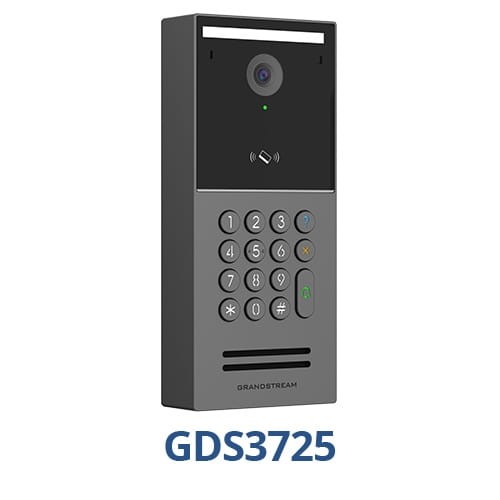 Grandstream GDS3725 – stacja wideodomofonowa IP – widok pod kątem.jpg