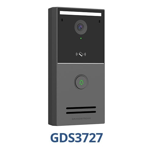 Grandstream GDS3727 – stacja wideodomofonowa IP – widok pod kątem.jpg