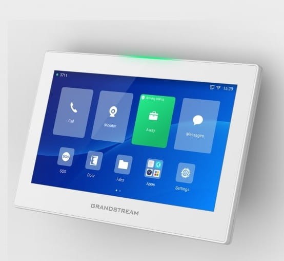 Grandstream GSC3574 – interkom SIP – widok pod kątem.jpg