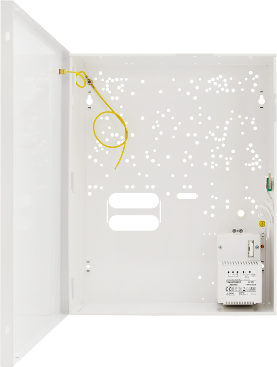 Pulsar AWO200 – obudowa alarmowa – widok z przodu (otwarta).png