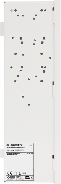 Pulsar AWO250PU – obudowa alarmowa natynkowa – widok z boku drugi.png