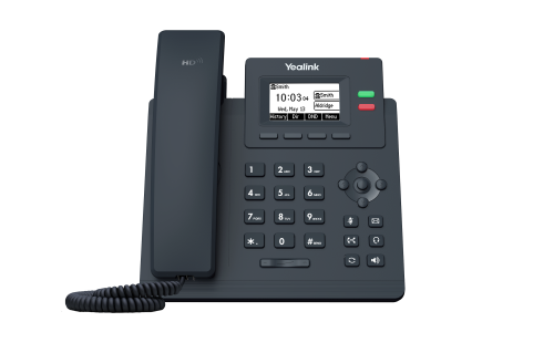 Yealink SIP-T31P – telefon IP – widok z przodu.png