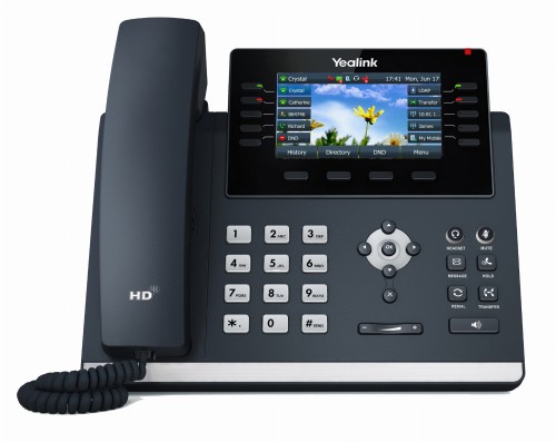 Yealink SIP-T46U – telefon IP – widok z przodu.jpg