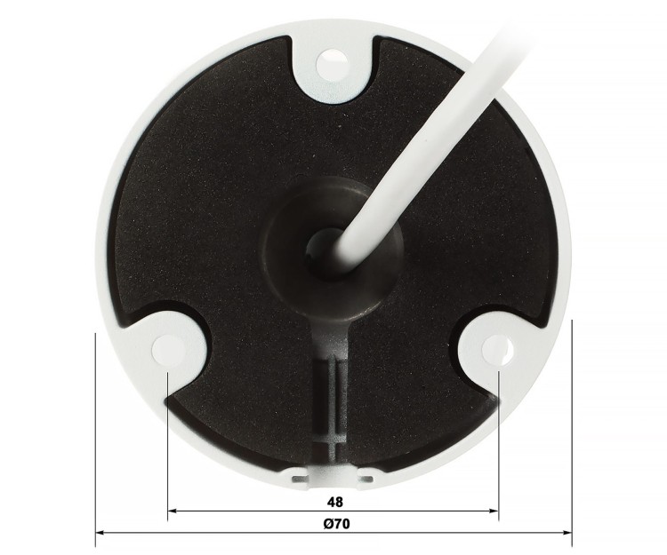 KAMERA IP F3D-IL-0280B Wi-Fi 6, Smart Dual Light - 3Mpx 2.8mm DAHUA-1873961