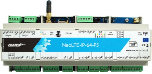 ROPAM CENTRALA ALARMOWA NEOLTE-IP-64-PS-D12M-1838733