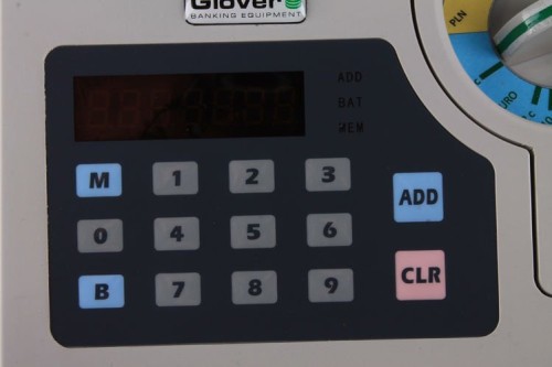 Glover CC-70 – liczarka do bilonu – widok wyświetlacza.jpg