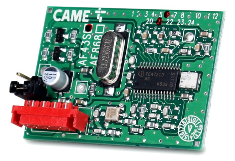 Zestaw CAME BXV 4 SAFE TOP do 400kg bram przesuwnych-1893738