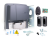 Zestaw CAME BX STRONG SPACE do 800kg bram przesuwnych (001PLU0053)-1616472